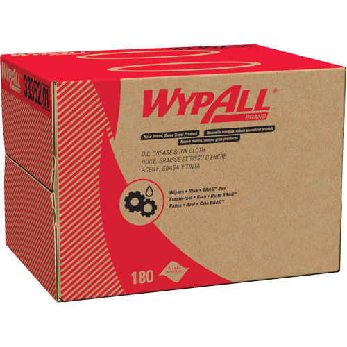 WypAll&reg; Oil, Grease & Ink Cloth, Specialty, 16-4/5" L x 12" W Industrial Sales