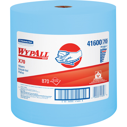 Chiffons X70, Robuste, 13-2/5' lo x 12-1/2" la Industrial Sales