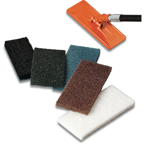 Doodlebug Scrub 'n Strip Pad, 10" L x 4-6/10" W Industrial Sales