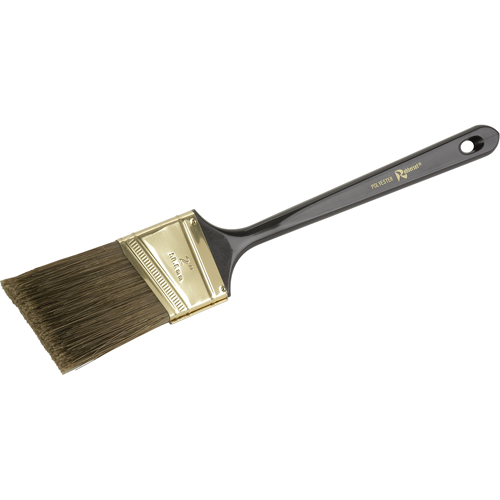 One Coat 100% Angle Sash Brush, Polyester, Plastic Handle, 2" Width Industrial Sales