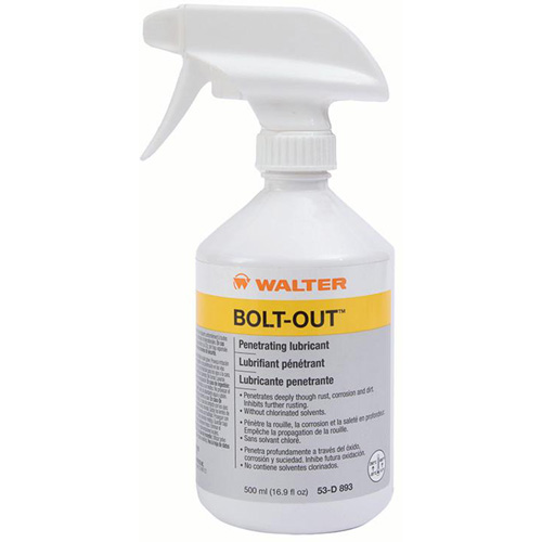 Empty Refillable Trigger Sprayer for BOLT-OUT, Round, 500 ml, Plastic Industrial Sales