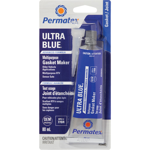 Compos&eacute; &agrave; joints Ultra Blue, 80 ml, Tube, Bleu Industrial Sales