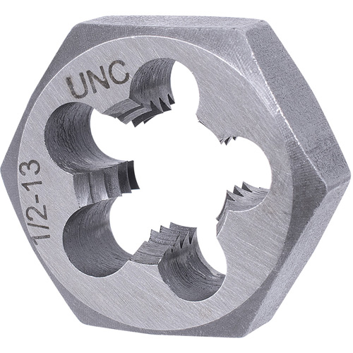 Fraise hexagonale SAE, dia. 1", Filet de 1/2"-13NC, Acier alli&eacute; Industrial Sales