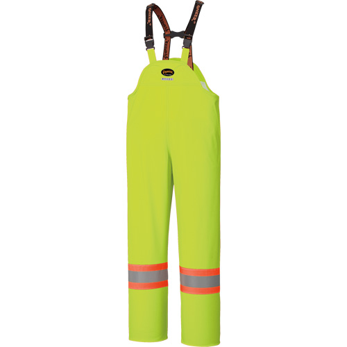 5895 Salopette FR imperm&eacute;able haute visibilit&eacute;, 2T-Grand, Jaune lime haute visibilit&eacute; Industrial Sales