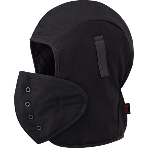 566A Doublure matelass&eacute;e FR pour casque, Noir, Coton Industrial Sales