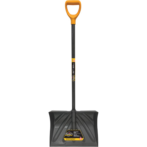 Pelle &agrave; neige Pro, Lame Polypropyl&egrave;ne, Largueur 13-1/2", Manche Prise en D Industrial Sales