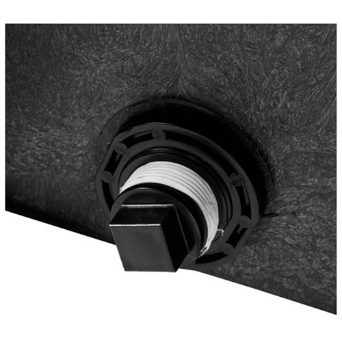R&eacute;servoir de stockage, 39" p x 58" la x 25" h, Capacit&eacute; 1200 lb, Noir Industrial Sales