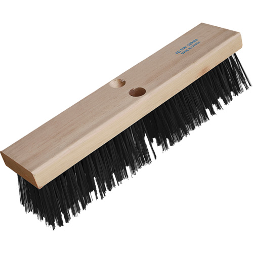 Road Warrior Extra Heavy-Duty Push Broom, 16", X-Coarse, Wire Bristles Industrial Sales