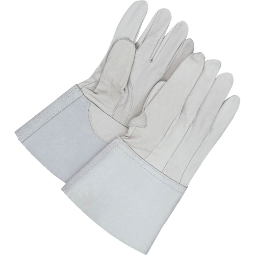Gander Brand TIG Welder Gloves, Grain Goatskin, Size 10 Industrial Sales