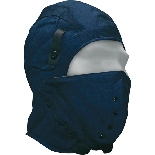 Classic Hardhat Liner with Face Mask, Fleece/Cotton Lining, One Size Industrial Sales