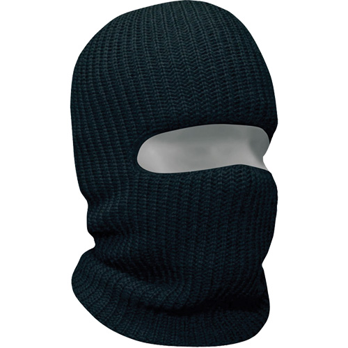 Classic 1-Hole Balaclava, Acrylic, Black Industrial Sales