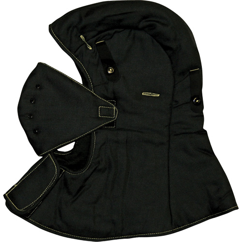 Doublure FR pour casque CarbonX avec visi&egrave;re, Noir, Coton/Jersey/Tissu crois&eacute; Industrial Sales
