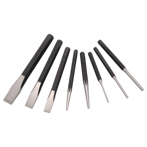 Jeu de poinçons et de ciseaux, 8 morceaux Industrial Sales