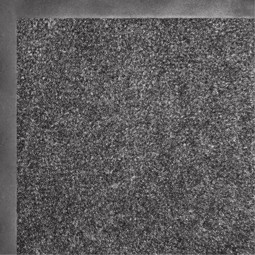 Tapis Poly-Tuft, Essuie-pieds, 4' x 6' x 5/16", Charbon Industrial Sales