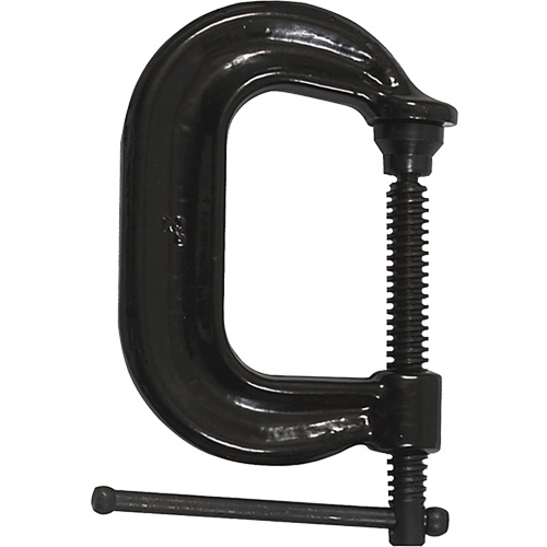 Serre-joint en C &agrave; gorge profonde pour service normal, Capacit&eacute; de 2" (51 mm), Profondeur de gorge de 2-1/8" (54 mm) Industrial Sales