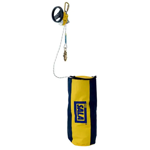 Appareil de descente et de sauvetage R550 DBI-SALA Rollgliss, 100' lo, cordage Corde d'alpinisme Industrial Sales