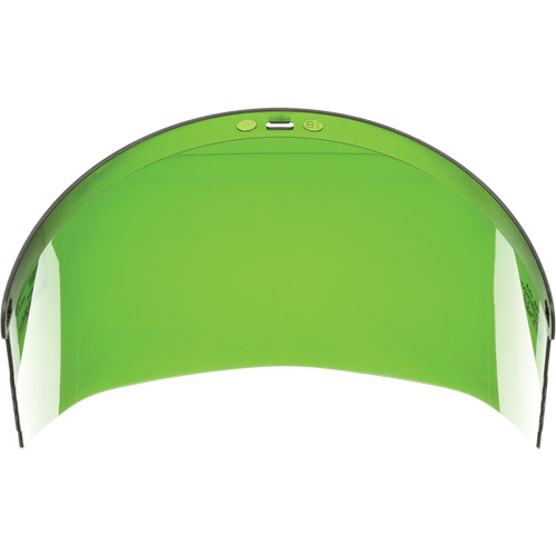 Faceshield Window, Polycarbonate, Green Tint Industrial Sales