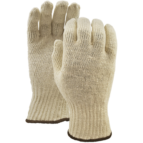 White Knight Gloves, Poly/Cotton, Large Industrial Sales