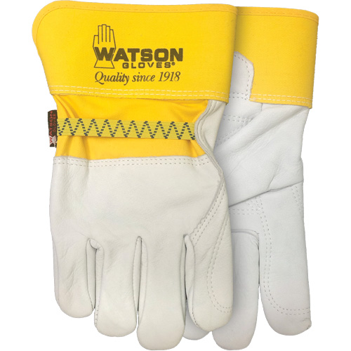 Double Trouble Gloves, One Size, Grain Cowhide Palm Industrial Sales