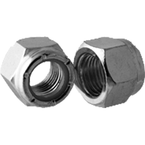 Bague arr&ecirc;toir en nylon mince de s&eacute;rie lourde NTU pour &eacute;crou de blocage, 3/4"-10 dia, Zingu&eacute; Industrial Sales