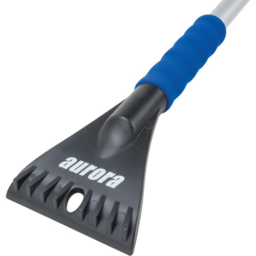 Brosse &agrave; neige t&eacute;lescopique, T&eacute;lescopique, lame Polypropyl&egrave;ne, 32-1/2" Longueur, Bleu Industrial Sales