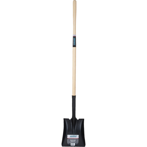 Pelle carr&eacute;e, Bois dur, Lame Acier durci, Manche en Droit, Longueur 48" Industrial Sales