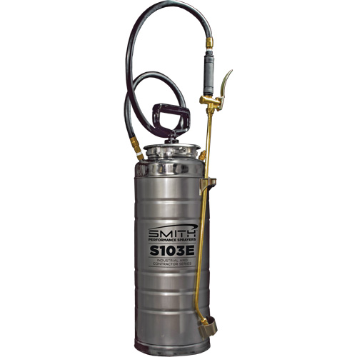 Vaporisateur de b&eacute;ton &agrave; compression s&eacute;rie industriel & entrepreneur, 3,5 gal. (16 L), Acier inoxydable, Lance de 24" Industrial Sales