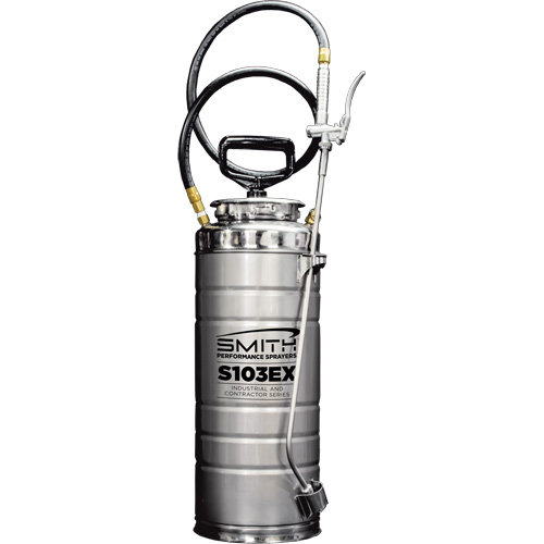 Industrial & Contractor Series Concrete Compression Sprayer, 3.5 gal. (16 L), Stainless Steel, 24" Wand Industrial Sales