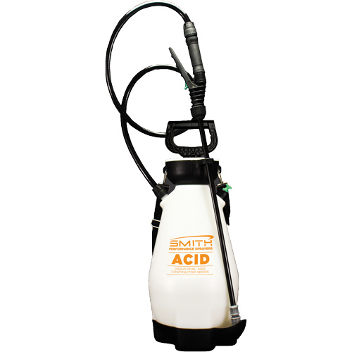 Vaporisateur d'acide &agrave; compression s&eacute;rie industriel & entrepreneur, 2 gal. (9 L), Poly&eacute;thyl&egrave;ne, Lance de 21" Industrial Sales