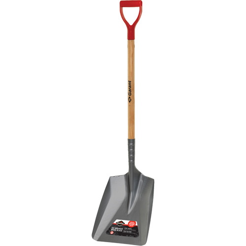 Nordic All-Purpose Shovel, Tempered Steel Blade, 11-1/4" Wide, D-Grip Handle Industrial Sales