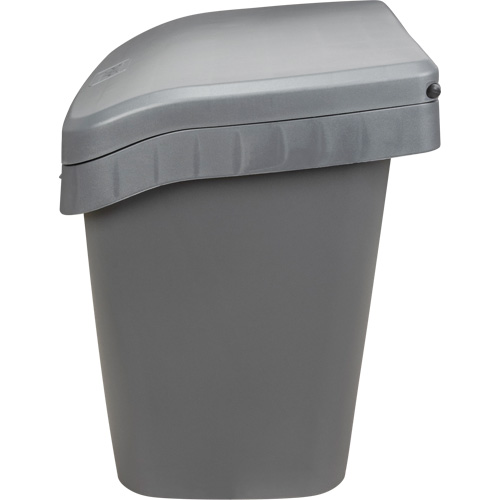 Salt & Sand Storage Bins, With Hasp, 21" x 27" x 26", 4.24 cu. ft., Grey Industrial Sales