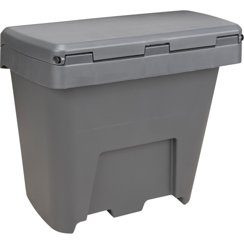 Salt & Sand Storage Bins, With Hasp, 21" x 27" x 26", 4.24 cu. ft., Grey Industrial Sales