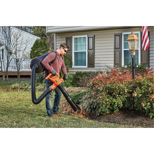 3-in-1 VacPack Leaf Blower/Vacuum/Mulcher, 250 MPH Output, Electric Industrial Sales