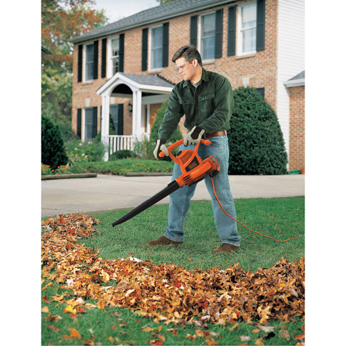 Souffleur/aspirateur/broyeur de feuilles, Vitesse d'air 210 mi/h, &eacute;lectrique Industrial Sales