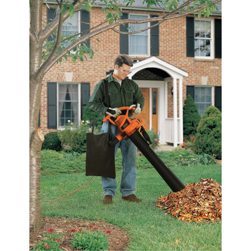 Souffleur/aspirateur/broyeur de feuilles, Vitesse d'air 210 mi/h, &eacute;lectrique Industrial Sales