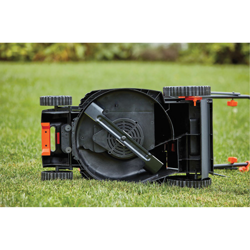 Tondeuse &agrave; gazon avec poign&eacute;e confortable, Pouss&eacute;e, &eacute;lectrique, Largeur de coupe 17" Industrial Sales
