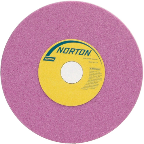 Tool Room Wheel, Type 01, Aluminum Oxide, 8" x 1/2" Industrial Sales