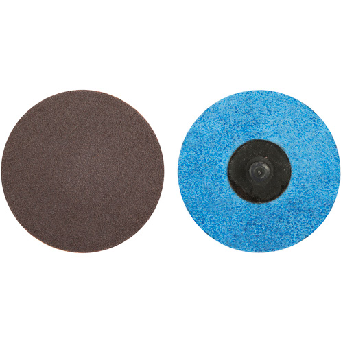 Quick-Change Cloth Disc, 3" Dia., 100 Grit, Aluminum Oxide Industrial Sales