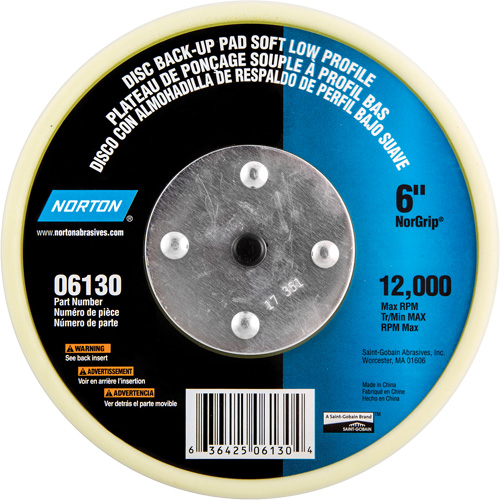 Back Up Pads For PSA & Hook And Loop Paper Discs Industrial Sales