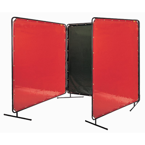 Welding Screen and Frame, Green, 6' x 6' Industrial Sales