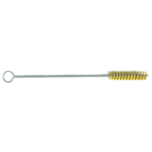 Brosse pour tubes torsad&eacute;e, 3/8" dia. x 2" l, 8" longueur hors tout Industrial Sales