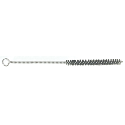 Brosse pour tubes torsad&eacute;e, 3/8" dia. x 4-1/2" l, 12" longueur hors tout Industrial Sales