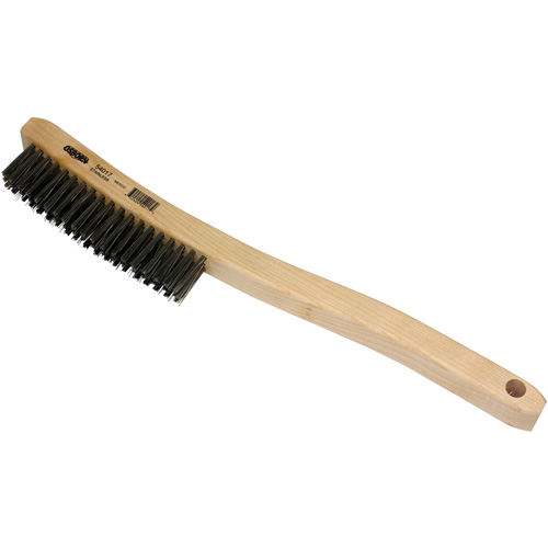 Brosse de nettoyage, Acier inoxydable, 3 x 19 rangs de fils, Longueur 13-11/16" Industrial Sales