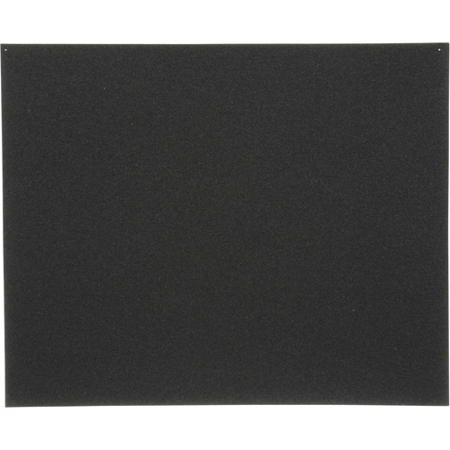 Rouleau de chiffons utilitaires 011K, 9" x 11", Grain Fin, Oxyde d'aluminium Industrial Sales