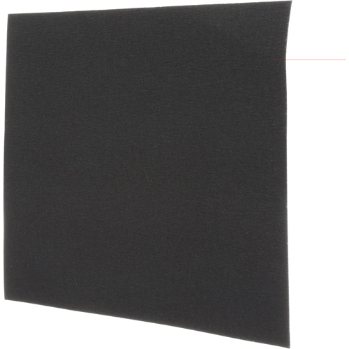 Rouleau de chiffons utilitaires 011K, 9" x 11", Grain Moyen, Oxyde d'aluminium Industrial Sales