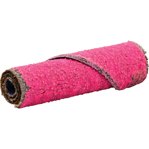 R982 Cartridge Roll, 80 Grit, 3/8" Dia., Ceramic Alumina, 1-1/2" L, 1/8" Arbor Industrial Sales