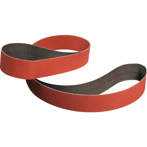 Courroie abrasive Cubitron II 984F, 3-1/2" la x 15-1/2" lo, C&eacute;ramique, Grain 60+ Industrial Sales