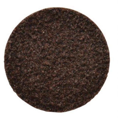 Disque de polissage non tiss&eacute; &agrave; remplacement rapide tr&egrave;s r&eacute;sistant Bear-Tex, 3" dia., Grain Moyen, Oxyde d'aluminium Industrial Sales