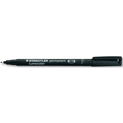 Lumocolor&reg; Permanent Markers, Black, Fine Tip Industrial Sales