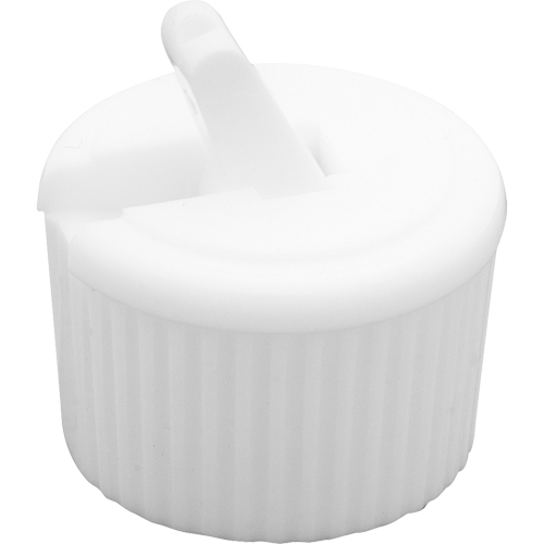 Bouchon blanc &agrave; orifice pivotant Industrial Sales
